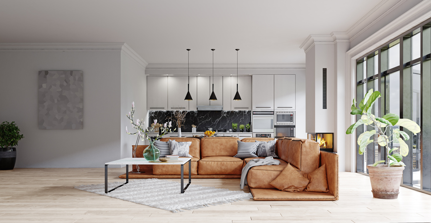 Modern Living Room Interior